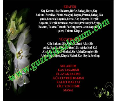 Güzellik Salonum- Cilt Bakımı Ve Kuaför Salonu